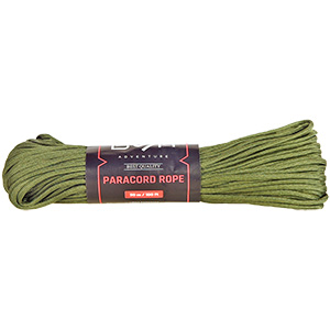 Sfoară Paracord 30m verde 4mm