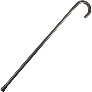 Baston de sprijin din lemn, culoare închisă