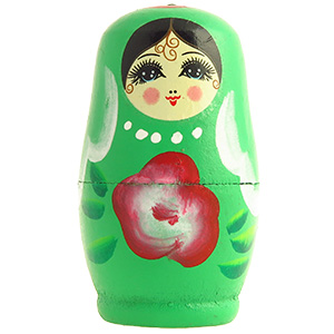 Set 4 păpuși Matrioșka, 8cm, M2