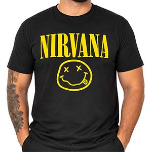 Tricou cu logo Nirvana