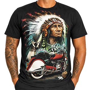 Tricou Motocicletă Rock Eagle