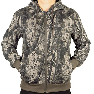 Hanorac cu fermoar pentru bărbați Realtree maro