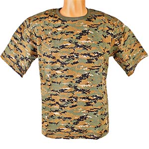 Tricou camuflaj Digital khaki