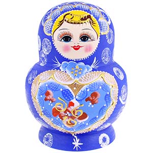 Set 15 păpuși mari Matrioșka, 20 cm