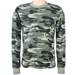 Tricou de camuflaj cu mânecă lungă pentru copii, Gold