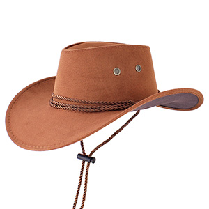 Pălărie de cowboy, maro