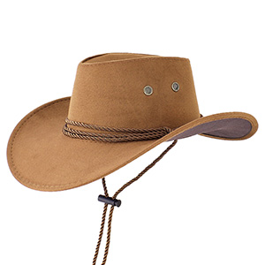 Pălărie de cowboy, maro