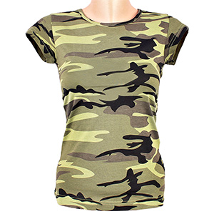 Tricou de camuflaj pentru damă, Malfini, model 95