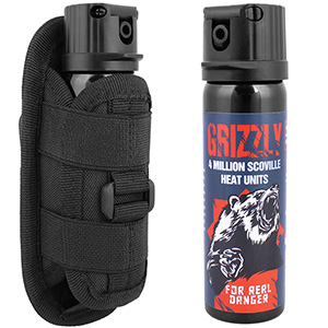 Spray pentru urși, cu husă, Grizzly, 63ml