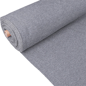 Țesătură tip trening, gri, periată, lățime 185 cm, 240 g/m2