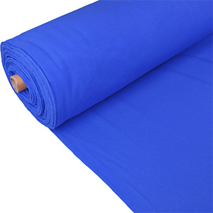 Țesătură tip trening, albastră, periată, lățime 185 cm, 240g/m2