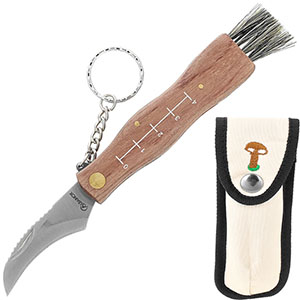 Cuțit pentru ciuperci cu husă Martinez Albainox 17 cm