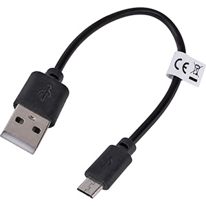 Cablu de alimentare USB/Micro USB 19,5 cm