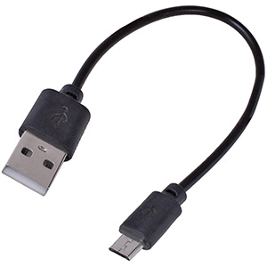 Cablu de alimentare USB/Micro USB 19,5 cm