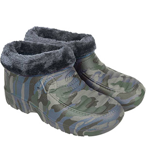 Cizme de cauciuc pentru copii camuflaj