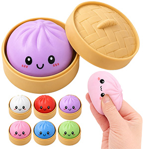 Squishy Dumplings Mystery Box gălușcă 6 cm