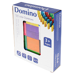 Domino set de construcție mic 120 piese