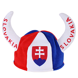Căciulă pentru suporteri Coarne Slovakia