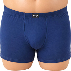 Boxeri pentru bărbați mărimi mari 5XL/8XL albaștri