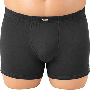Boxeri pentru bărbați mărimi mari 5XL/8XL gri-negri